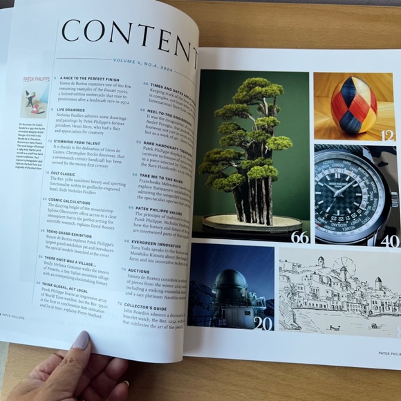 PATEK PHILIPPE WATCH MAGAZINE CATALOG VOLUME V NUMBER 4 2024 BRAND NEW FREE GIFT - Picture 7 of 16